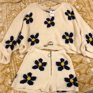 Free people sweater set